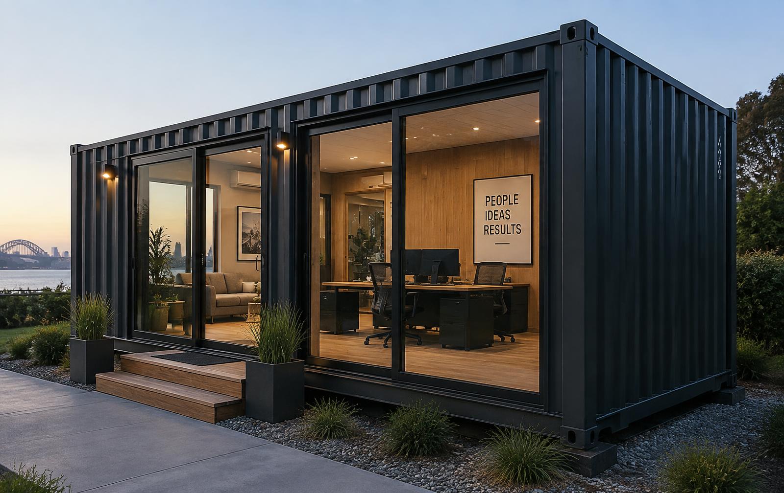 Container aménagé bureau